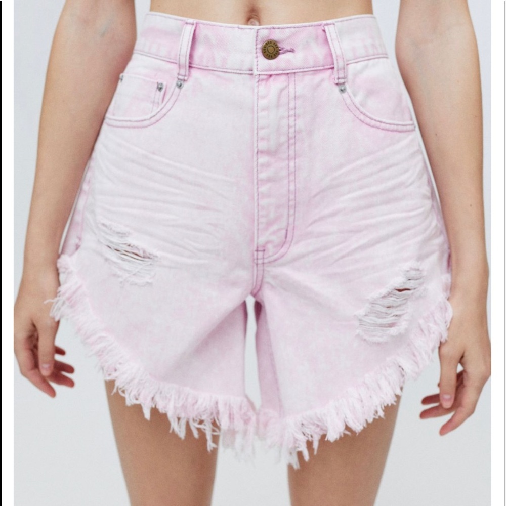 BDG NWT light pink denim shorts